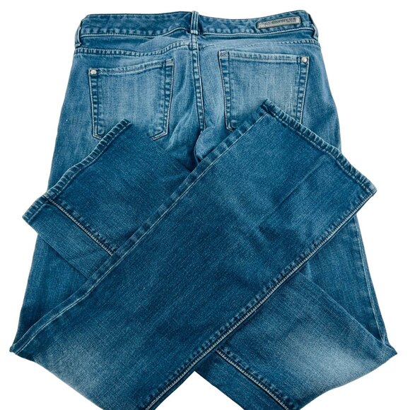 Express Boot Stella Regular Fit Jeans 41 Medium Wash Stretch - Picture 6 of 6